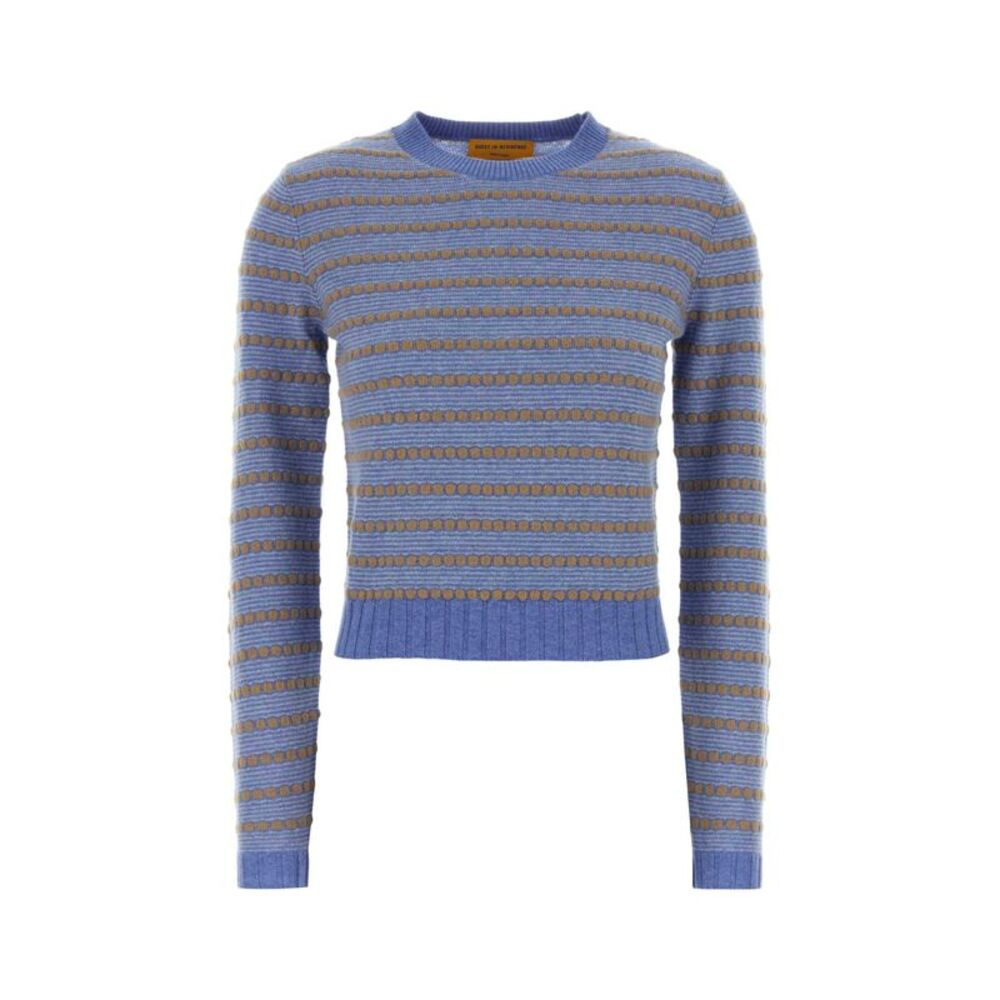 Guest In Residence Women Embroidered Cashmere Pebble Sweater
